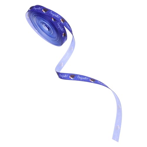 DEARMAMY 1 Rolle Geschenkband Für Die Abschlusssaison Partyzubehör Für Abschlussfeiern Band Für Abschlussfeiern Abschlussband Krawatte Drahtband Absolventen Abschlussband Band DEARMAMY 1 Rolle Geschenkband Für Die Abschlusssaison Partyzubehör Für Abschlussfeiern Band Für Abschlussfeiern Abschlussband Krawatte Drahtband Absolventen Abschlussband Band von DEARMAMY
