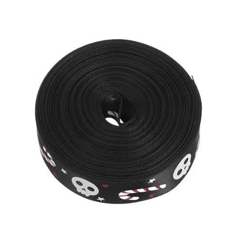 DEARMAMY 1 Rolle Halloween Geschenkband für Diy Schleifen und Geschenkverpackung Yards Dekoratives Band mit Einzigartigen Halloween Mustern für Bastelprojekte und Kreative Designs von DEARMAMY