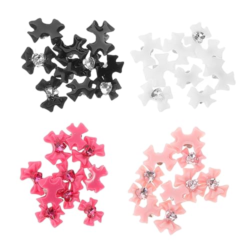 DEARMAMY 1 Satz Bogen Nagel Dekoration Schleife Strass- Nagel Charms Nail Decoration Nagelbeißer Stop Gelnägel Zubehör Seidenband Diy -nagelzauber Nail-art-charme Harz 40 Stück DEARMAMY 1 Satz Bogen Nagel Dekoration Schleife Strass- Nagel Charms Nail Decoration Nagelbeißer Stop Gelnägel Zubehör Seidenband Diy -nagelzauber Nail-art-charme Harz 40 Stück von DEARMAMY