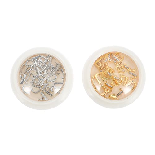 DEARMAMY 1 Satz Boxen Nail Charms Metallische Nagelkunst Dekoration Mit Strasssteinen Für Diy Projekte Und Nageldesigns 2boxen DEARMAMY 1 Satz Boxen Nail Charms Metallische Nagelkunst Dekoration Mit Strasssteinen Für Diy Projekte Und Nageldesigns 2boxen von DEARMAMY