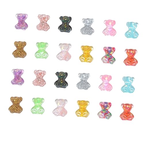 DEARMAMY 1 Satz Cartoon Bären Nail Art Dekoration Bunte Harz Charm Anhänger Für Kreative Nageldesigns Für Diy Maniküre Und Besondere Anlässe 100 Stück DEARMAMY 1 Satz Cartoon Bären Nail Art Dekoration Bunte Harz Charm Anhänger Für Kreative Nageldesigns Für Diy Maniküre Und Besondere Anlässe 100 Stück von DEARMAMY