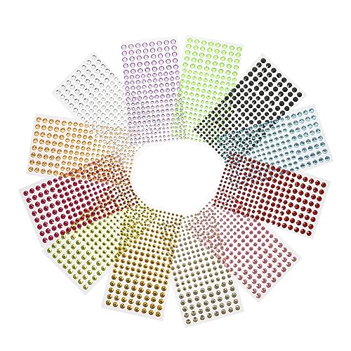 DEARMAMY 1 Satz Diamantaufkleber Reiz Edelsteine für Das Gesicht Abziehbilder Uv Rave Gesichtsschmuck Gesicht Strasssteine Gesichts-strass-aufkleber Acryl 12blätter DEARMAMY 1 Satz Diamantaufkleber Reiz Edelsteine für Das Gesicht Abziehbilder Uv Rave Gesichtsschmuck Gesicht Strasssteine Gesichts-strass-aufkleber Acryl 12blätter von DEARMAMY