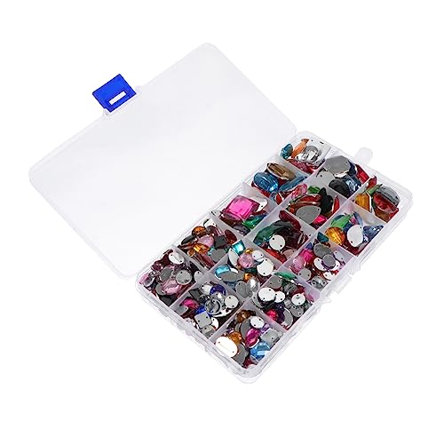 DEARMAMY 1 Satz Flatback Strasssteine Acryl Dekorationssteine für Kleidung und Diy Projekte Praktischem Aufbewahrungsbehälter DEARMAMY 1 Satz Flatback Strasssteine Acryl Dekorationssteine für Kleidung und Diy Projekte Praktischem Aufbewahrungsbehälter von DEARMAMY