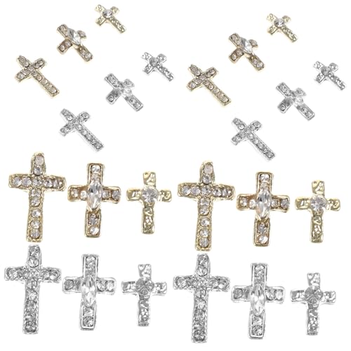 DEARMAMY 1 Satz Legierungsknotenschmuck Edelsteine Strassnagelzauber Reiz Strasssteine für Nägel Nagel Kreuz Charms Nageldekore Nagel Charme Zinklegierung 60 Stück DEARMAMY 1 Satz Legierungsknotenschmuck Edelsteine Strassnagelzauber Reiz Strasssteine für Nägel Nagel Kreuz Charms Nageldekore Nagel Charme Zinklegierung 60 Stück von DEARMAMY