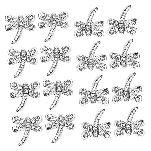 DEARMAMY 1 Satz Legierungsschmuck -maniküre -aufkleber Edelsteine Maniküre Nagel Libellen-nagelkunstdekor Libelle Dekoration Maniküre Reiz Anhänger Für Nägel Silver 20 Stück DEARMAMY 1 Satz Legierungsschmuck -maniküre -aufkleber Edelsteine Maniküre Nagel Libellen-nagelkunstdekor Libelle Dekoration Maniküre Reiz Anhänger Für Nägel Silver 20 Stück von DEARMAMY