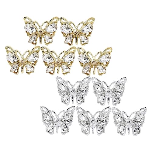 DEARMAMY 1 Satz Nagelschmuck Bohrer Nagel Charms Süße Nageldekorationen Für Nagelkunst Nagelkunst Zubehör Schmetterling Charms Schmetterlingsnägel Nagel Charms Candy Butterfly Nagel 10 Stück DEARMAMY 1 Satz Nagelschmuck Bohrer Nagel Charms Süße Nageldekorationen Für Nagelkunst Nagelkunst Zubehör Schmetterling Charms Schmetterlingsnägel Nagel Charms Candy Butterfly Nagel 10 Stück von DEARMAMY