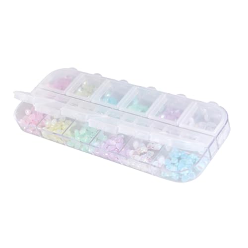 DEARMAMY 1 Satz Nail Art Dekorationen Bunte Acrylaccessoires für Nägel und Handy Dekoration Transparent Oval für Uv Gel Acrylnägel und Schmuckherstellung DEARMAMY 1 Satz Nail Art Dekorationen Bunte Acrylaccessoires für Nägel und Handy Dekoration Transparent Oval für Uv Gel Acrylnägel und Schmuckherstellung von DEARMAMY