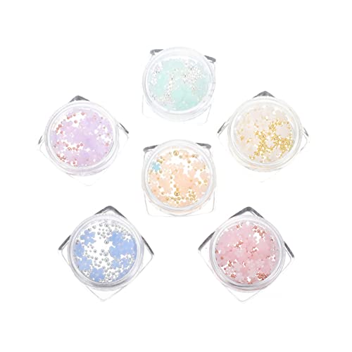 DEARMAMY 1 Satz Teilige Box Mit Blüten Nagelcharms Für Nail Art Zauberhafte Dekoration Für Nägel Für Maniküre Und Diy Projekte Bunten Farben Und Hochwertigem Material 6boxen DEARMAMY 1 Satz Teilige Box Mit Blüten Nagelcharms Für Nail Art Zauberhafte Dekoration Für Nägel Für Maniküre Und Diy Projekte Bunten Farben Und Hochwertigem Material 6boxen von DEARMAMY