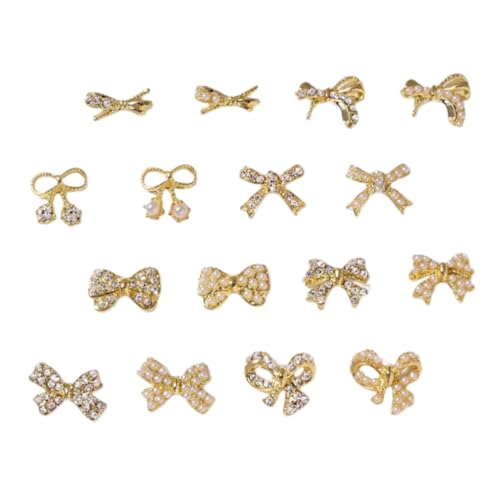 DEARMAMY 1 Satz Teiliges Nail Diy Bowknot Wunderschöne Perlenschmetterling Nageldekorationen Für Maniküre Für Persönliche Und Professionelle Anwendungen Einfach Zu Verwenden 16 Stück DEARMAMY 1 Satz Teiliges Nail Diy Bowknot Wunderschöne Perlenschmetterling Nageldekorationen Für Maniküre Für Persönliche Und Professionelle Anwendungen Einfach Zu Verwenden 16 Stück von DEARMAMY