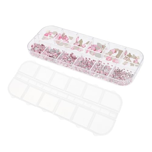 DEARMAMY 1 Schachtel Ab Flache Nail Art Dekorationsdiamanten Verschiedenen Formen für Kreative Nagelgestaltung für Diy Projekte und Bastelarbeiten DEARMAMY 1 Schachtel Ab Flache Nail Art Dekorationsdiamanten Verschiedenen Formen für Kreative Nagelgestaltung für Diy Projekte und Bastelarbeiten von DEARMAMY