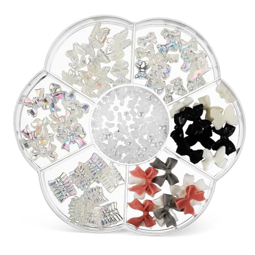 DEARMAMY 1 Schachtel Bogenverzierungen girly Dekorationen klein für Bogen-Nagel-Charms bunt Nagelbogen-Charms Nagelschmuck Bögen Nagelkunst Bögen Maniküre-Ornamente süße Nagelanhänger Harz DEARMAMY 1 Schachtel Bogenverzierungen girly Dekorationen klein für Bogen-Nagel-Charms bunt Nagelbogen-Charms Nagelschmuck Bögen Nagelkunst Bögen Maniküre-Ornamente süße Nagelanhänger Harz von DEARMAMY