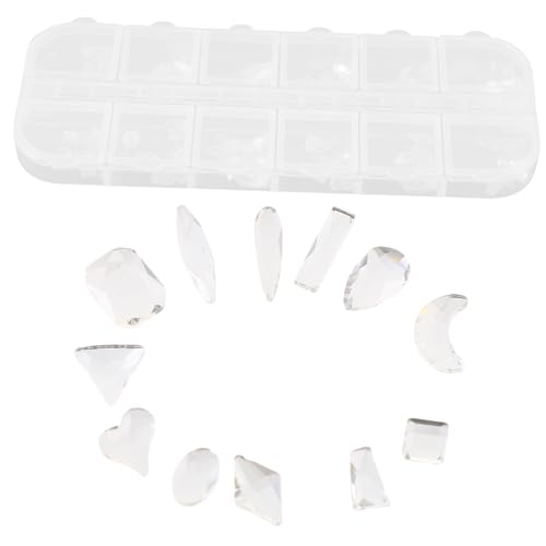 DEARMAMY 1 Schachtel DIY Nageldesign mit Ab Fächer Box für Nail Art Dekoration Flache Rückseite Strasssteine für Nagelkunst und Handwerksprojekte DEARMAMY 1 Schachtel DIY Nageldesign mit Ab Fächer Box für Nail Art Dekoration Flache Rückseite Strasssteine für Nagelkunst und Handwerksprojekte von DEARMAMY