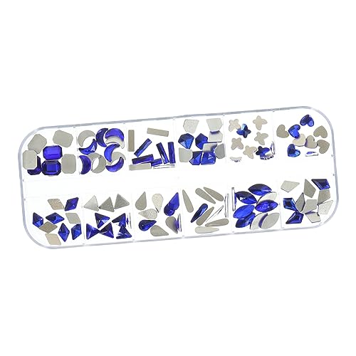 DEARMAMY 1 Schachtel Flachkopf Nagelcharms aus Mehrere Glitzersteinchen für Maniküre Diy Nagelschmuck Dekoration für Nägel und Bastelprojekte DEARMAMY 1 Schachtel Flachkopf Nagelcharms aus Mehrere Glitzersteinchen für Maniküre Diy Nagelschmuck Dekoration für Nägel und Bastelprojekte von DEARMAMY