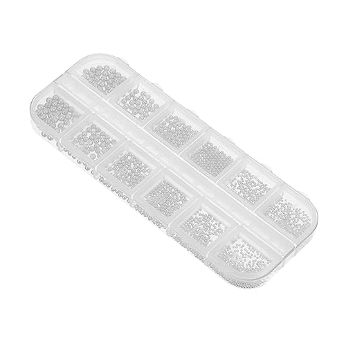 DEARMAMY 1 Schachtel Maniküre Deko Palette mit Metallischen Nagelkunstverzierungen für Diy Nail Art Feste Hochzeiten und Bastelprojekte DEARMAMY 1 Schachtel Maniküre Deko Palette mit Metallischen Nagelkunstverzierungen für Diy Nail Art Feste Hochzeiten und Bastelprojekte von DEARMAMY