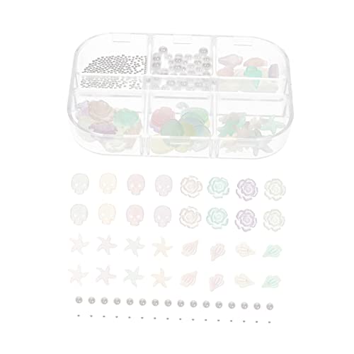 DEARMAMY 1 Schachtel Nail Art Charms Nachtleuchtende Camellia Dekorationen für Damen Teiliges für Diy Nageldesign Einzigartiger Schmuck für Maniküre und Bastelprojekte DEARMAMY 1 Schachtel Nail Art Charms Nachtleuchtende Camellia Dekorationen für Damen Teiliges für Diy Nageldesign Einzigartiger Schmuck für Maniküre und Bastelprojekte von DEARMAMY