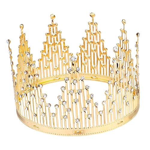 DEARMAMY 1 Stück Crystal Krone Tortenaufsatz für Hochzeiten und Geburtstagsfeiern Eleganter Tiara Kuchendeckel zur Festlichen Dekoration von Kuchen und Desserts DEARMAMY 1 Stück Crystal Krone Tortenaufsatz für Hochzeiten und Geburtstagsfeiern Eleganter Tiara Kuchendeckel zur Festlichen Dekoration von Kuchen und Desserts von DEARMAMY