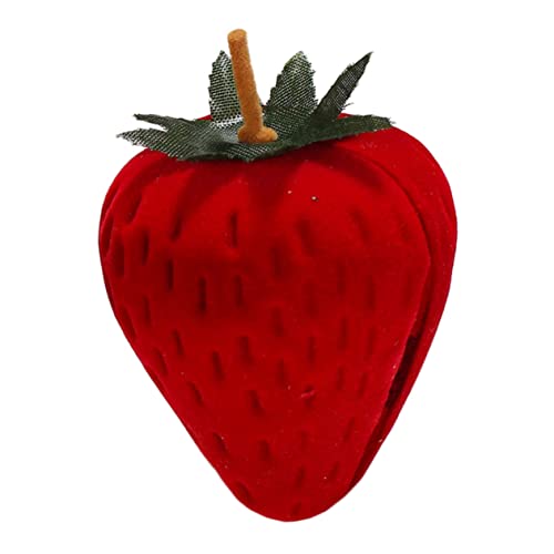 DEARMAMY 1 Stück Karton Ringschachtel Personalisiert Halskette Halter Anhänger Ringetui Für Den Antrag Verlobungsring Etui Ringboxen Perle Für Ringe Plüsch Rot Samt DEARMAMY 1 Stück Karton Ringschachtel Personalisiert Halskette Halter Anhänger Ringetui Für Den Antrag Verlobungsring Etui Ringboxen Perle Für Ringe Plüsch Rot Samt von DEARMAMY