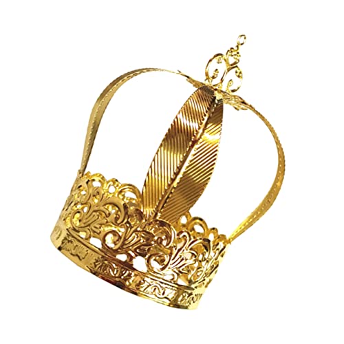 DEARMAMY 1 Stück Kronenkuchen dekorieren Prinzessin Tortenaufleger Junge Dekoration Tortenaufsätze für Geburtstage Ornament Kronenschmuck alles zum geburtstag kuchen Eisen Golden DEARMAMY 1 Stück Kronenkuchen dekorieren Prinzessin Tortenaufleger Junge Dekoration Tortenaufsätze für Geburtstage Ornament Kronenschmuck alles zum geburtstag kuchen Eisen Golden von DEARMAMY