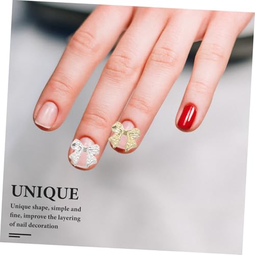 DEARMAMY 100 Stück Teiliges Metall Schleifen Nagelschmuck Glänzende Bowknot Flatback Nail Art Verzierungen aus Langlebiger Legierung Diy Maniküre Schmuck für Frauen Mädchen Kreative DEARMAMY 100 Stück Teiliges Metall Schleifen Nagelschmuck Glänzende Bowknot Flatback Nail Art Verzierungen aus Langlebiger Legierung Diy Maniküre Schmuck für Frauen Mädchen Kreative von DEARMAMY