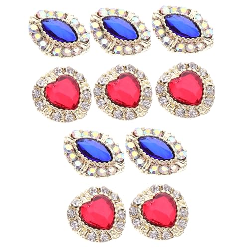 DEARMAMY 10Stücke Charms Maniküre Dekorationen Für DIY Nail Art Zubehör Legierungs Anhänger Verschiedenen Für Weihnachten Hochzeiten Und Mehr DEARMAMY 10Stücke Charms Maniküre Dekorationen Für DIY Nail Art Zubehör Legierungs Anhänger Verschiedenen Für Weihnachten Hochzeiten Und Mehr von DEARMAMY