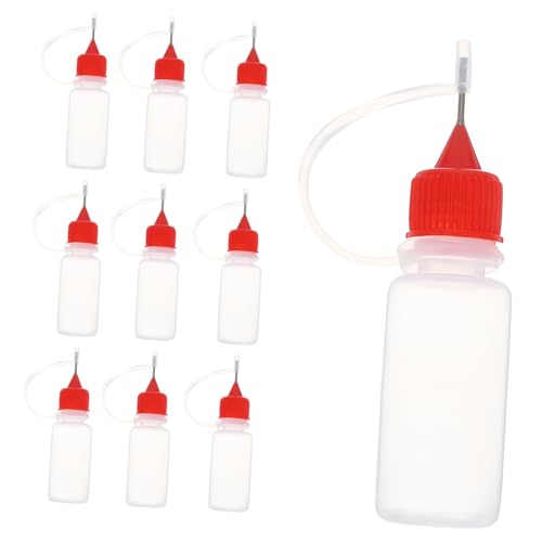 DEARMAMY 10Stücke Präzisions Applikatorflaschen aus Pe Nachfüllbare Squeeze Flaschen für Farbe DIY Projekte für Quilling und Acrylmalerei DEARMAMY 10Stücke Präzisions Applikatorflaschen aus Pe Nachfüllbare Squeeze Flaschen für Farbe DIY Projekte für Quilling und Acrylmalerei von DEARMAMY