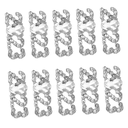 DEARMAMY 10Stücke Teiliges Nagelzubehör Exquisite Nagelcharms Für DIY Nagelkunst Stilvolle Strasssteine Zur Dekoration Von Nägeln Und Mehr Nageldesigns DEARMAMY 10Stücke Teiliges Nagelzubehör Exquisite Nagelcharms Für DIY Nagelkunst Stilvolle Strasssteine Zur Dekoration Von Nägeln Und Mehr Nageldesigns von DEARMAMY