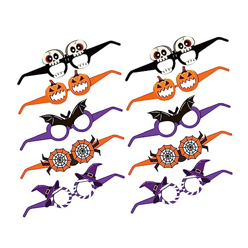 DEARMAMY 10st Halloween-brille Interessante Partybrille Kostüm Partyzubehör Cartoon-party Gefälscht Partybrillen Fotografieren Tragbare Partybrille Dekorationen Shutter-brille Gläser Papier DEARMAMY 10st Halloween-brille Interessante Partybrille Kostüm Partyzubehör Cartoon-party Gefälscht Partybrillen Fotografieren Tragbare Partybrille Dekorationen Shutter-brille Gläser Papier von DEARMAMY