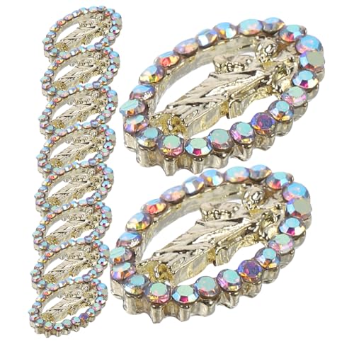 DEARMAMY 12 Stck. Jesus-diamant-maniküre Uv Reiz Nagel Für Gold Silber Zubehör Funkeln Strasssteine Kreuzen Dekorative Nailart-anhänger Metall DEARMAMY 12 Stck. Jesus-diamant-maniküre Uv Reiz Nagel Für Gold Silber Zubehör Funkeln Strasssteine Kreuzen Dekorative Nailart-anhänger Metall von DEARMAMY