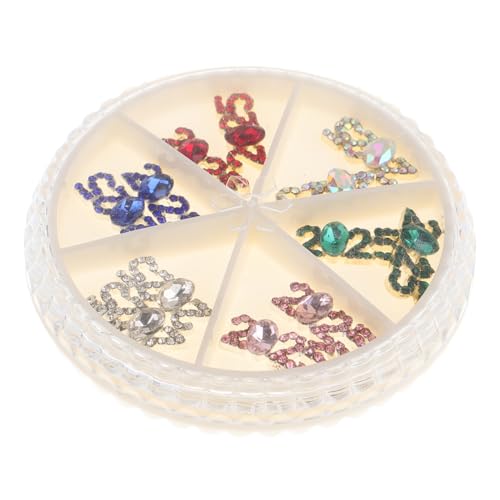 DEARMAMY 12 Stück Nagel Charms 3D Zahlen Für Nägel Trendige Strasssteine Fingernagel Dekore Polnische Nagel Edelsteine Nieten Und 2025 Nagelkunst Dekorationen Schmuckherstellung DEARMAMY 12 Stück Nagel Charms 3D Zahlen Für Nägel Trendige Strasssteine Fingernagel Dekore Polnische Nagel Edelsteine Nieten Und 2025 Nagelkunst Dekorationen Schmuckherstellung von DEARMAMY