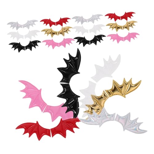 DEARMAMY 120 Stück Halloween Teufelsflügel Diy Bastelzubehör Kleine Fledermausflügel Haarclips für Haar und Puppen Dekorationen Halloween Kostüm Zubehör DEARMAMY 120 Stück Halloween Teufelsflügel Diy Bastelzubehör Kleine Fledermausflügel Haarclips für Haar und Puppen Dekorationen Halloween Kostüm Zubehör von DEARMAMY