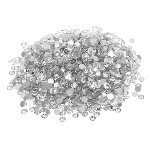 DEARMAMY 1440 Stück Flache Kristallglas Strasssteine Multifunktionale Runde Schmucksteine für DIY Basteln Kleidung Schuhe Nagelkunst Glitzernde Dekoration DEARMAMY 1440 Stück Flache Kristallglas Strasssteine Multifunktionale Runde Schmucksteine für DIY Basteln Kleidung Schuhe Nagelkunst Glitzernde Dekoration von DEARMAMY