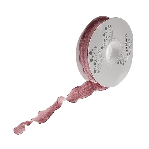 DEARMAMY 1Rolle Dekoratives DIY Wickelband Aus Rüschiges Geschenkband Für Bastelprojekte Hochzeitsdekoration Und Geschenkverpackungen DEARMAMY 1Rolle Dekoratives DIY Wickelband Aus Rüschiges Geschenkband Für Bastelprojekte Hochzeitsdekoration Und Geschenkverpackungen von DEARMAMY