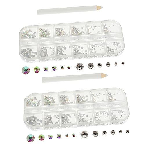 DEARMAMY 1Satz Strasssteine Für Nagelkunst DIY Nail Art Zubehör Glitzernde Fake Für Maniküren Salon Zuhause Hochwertige Nageldekoration DEARMAMY 1Satz Strasssteine Für Nagelkunst DIY Nail Art Zubehör Glitzernde Fake Für Maniküren Salon Zuhause Hochwertige Nageldekoration von DEARMAMY