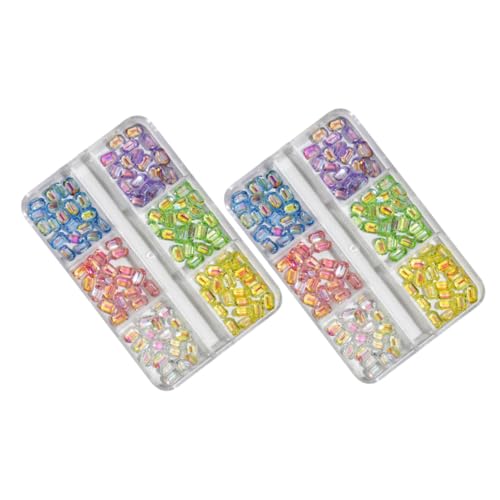 DEARMAMY 2 Boxen Flatboden -Diamantschmuck Nagelsteine Diamanten UV Nagelzubehör deko Nagelkunst-Edelsteine Strass-Nagel-Edelsteine Strasssteine für Nägel Nagelschmuck für Nagelkunst Harz DEARMAMY 2 Boxen Flatboden -Diamantschmuck Nagelsteine Diamanten UV Nagelzubehör deko Nagelkunst-Edelsteine Strass-Nagel-Edelsteine Strasssteine für Nägel Nagelschmuck für Nagelkunst Harz von DEARMAMY