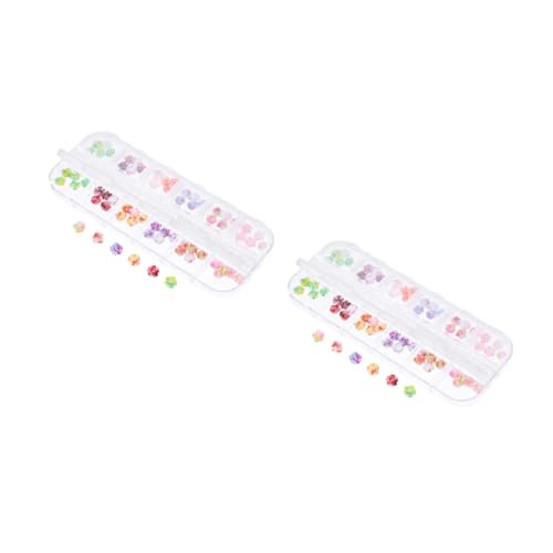 DEARMAMY 2 Boxen Nail Art Dekorationen Diy Maniküre Zubehör für Nageldesign für Salon Langlebig Verarbeitung für Nagelkunst DEARMAMY 2 Boxen Nail Art Dekorationen Diy Maniküre Zubehör für Nageldesign für Salon Langlebig Verarbeitung für Nagelkunst von DEARMAMY