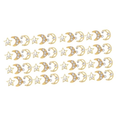 DEARMAMY 2 Sätze Charms Diy Dekorationen Mond Und Stern Schmuck Nail Art Zubehör Für Designs Leicht Und Elegant Für Einzigartige Nail Art 30 Stück * 2 DEARMAMY 2 Sätze Charms Diy Dekorationen Mond Und Stern Schmuck Nail Art Zubehör Für Designs Leicht Und Elegant Für Einzigartige Nail Art 30 Stück * 2 von DEARMAMY