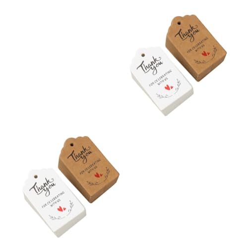 DEARMAMY 2 Sätze Danke Für Das Etikett Geburtstags-tags Dankesetiketten Für Die Hochzeit Danke Tags Für Gefälligkeiten Danke Hochzeitsetiketten Papier 200 Stück * 2 von DEARMAMY