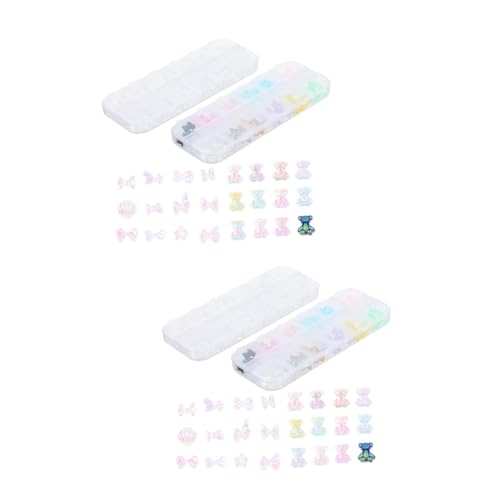 DEARMAMY 2 Sätze Nagel Charms Mit Bären Und Schmetterlinge Diy Nagelkunst Dekoration Für Kreative Maniküre Für Bastelprojekte 120 Stück * 2 DEARMAMY 2 Sätze Nagel Charms Mit Bären Und Schmetterlinge Diy Nagelkunst Dekoration Für Kreative Maniküre Für Bastelprojekte 120 Stück * 2 von DEARMAMY
