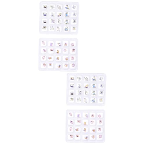 DEARMAMY 2 Sätze Nail Art Flache Rückseite Diy Nageldekoration Vielseitige Nail Studs Für Natürliche Und Künstliche Nägel Für Nageldesign 40 Stück * 2 DEARMAMY 2 Sätze Nail Art Flache Rückseite Diy Nageldekoration Vielseitige Nail Studs Für Natürliche Und Künstliche Nägel Für Nageldesign 40 Stück * 2 von DEARMAMY