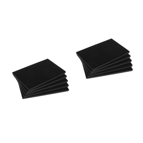 DEARMAMY 2 Sätze Ring-display-pad Samthalter Display-tablett Ringeinsätze Displaypads Ohrringe Vitrinenschalen Ringtablett Polsterung Für Schmuckschatullen Steht Schwamm Black 5 Stück * 2 DEARMAMY 2 Sätze Ring-display-pad Samthalter Display-tablett Ringeinsätze Displaypads Ohrringe Vitrinenschalen Ringtablett Polsterung Für Schmuckschatullen Steht Schwamm Black 5 Stück * 2 von DEARMAMY