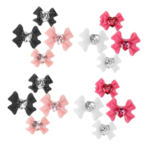 DEARMAMY 2 Sätze Schleife Nageldekoration Dekorative Nagelkunst Dekoration Kunst Strasssteine Frauen Strass Band Rosa Schleife Charms Hallo Rosa Schleifen 40 Stück * 2 DEARMAMY 2 Sätze Schleife Nageldekoration Dekorative Nagelkunst Dekoration Kunst Strasssteine Frauen Strass Band Rosa Schleife Charms Hallo Rosa Schleifen 40 Stück * 2 von DEARMAMY