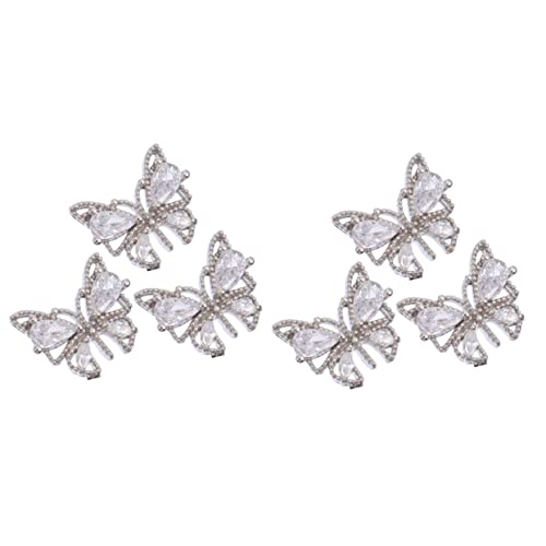 DEARMAMY 2 Sätze Teiliges Set Nagel Charms Aus Zirkonia Dekorative Nagelkunst Für Diy Maniküre Geeignet Für Partys Und Besondere Anlässe Leicht Und Einfach Zu Verwenden 3 Stücke * 2 DEARMAMY 2 Sätze Teiliges Set Nagel Charms Aus Zirkonia Dekorative Nagelkunst Für Diy Maniküre Geeignet Für Partys Und Besondere Anlässe Leicht Und Einfach Zu Verwenden 3 Stücke * 2 von DEARMAMY
