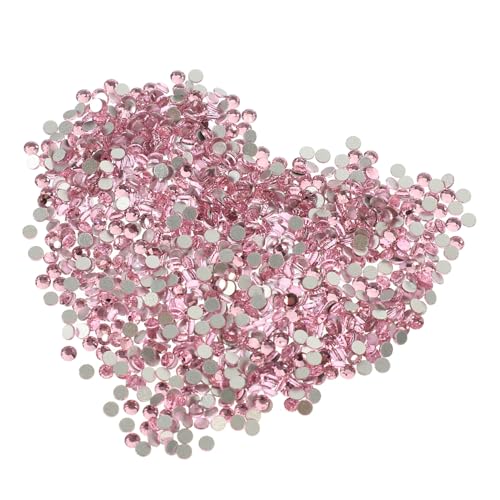 DEARMAMY 2 Stück Flachrückseite Kristallrhinestones für Nageldesign Pastellfarben für Diy Nail Art Dekorationen Sicher und Leicht Anzuwenden Nagelgestaltungen von DEARMAMY