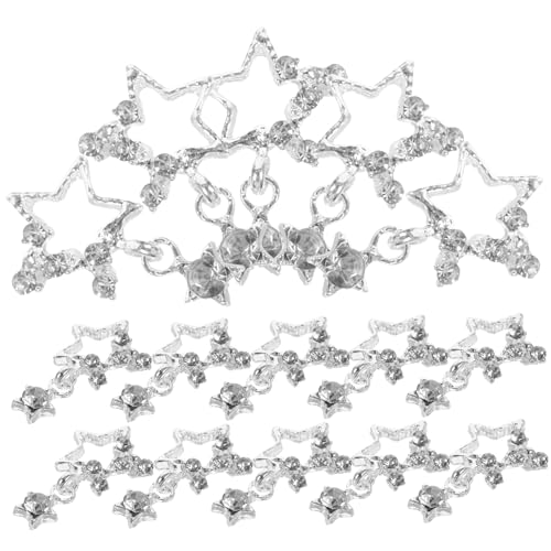 DEARMAMY 20 Stück Strass-Nageldekoration Nägel Strasssteine Kunst Edelsteine Silbernagelzauber charms anhänger Nagelstein Nagel Charms Nail Strass-Kit Zinklegierung Silver DEARMAMY 20 Stück Strass-Nageldekoration Nägel Strasssteine Kunst Edelsteine Silbernagelzauber charms anhänger Nagelstein Nagel Charms Nail Strass-Kit Zinklegierung Silver von DEARMAMY