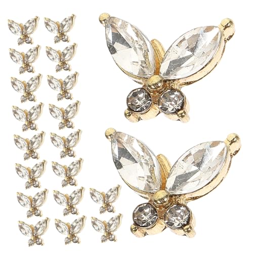 DEARMAMY 20Stücke Charms Nageldekoration Für Maniküre Nail Art Schmuck Für Hochzeiten Geburtstage Weihnachten Und Feste Design Für DIY DEARMAMY 20Stücke Charms Nageldekoration Für Maniküre Nail Art Schmuck Für Hochzeiten Geburtstage Weihnachten Und Feste Design Für DIY von DEARMAMY