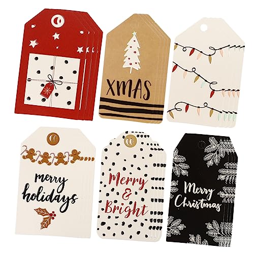 DEARMAMY 24Stücke Weihnachtsgeschenk Tags Exquisite DIY Label Für Dekoration Und Namenskarten Weihnachten Karneval Und Geburtstagsfeiern DEARMAMY 24Stücke Weihnachtsgeschenk Tags Exquisite DIY Label Für Dekoration Und Namenskarten Weihnachten Karneval Und Geburtstagsfeiern von DEARMAMY