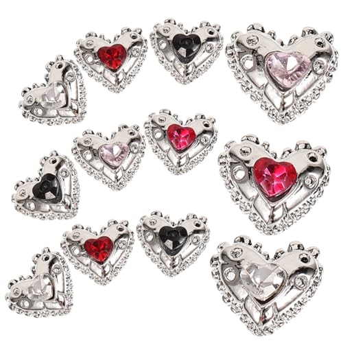DEARMAMY 25 Stück Maniküre Zubehör In Herzform Strasssteine Für Nägel Kuss Nagel Charms Damen Nageldekor Nagel Strasssteine Dekoration Nagelzubehör Nagelkunstbedarf Nagelschmuck DEARMAMY 25 Stück Maniküre Zubehör In Herzform Strasssteine Für Nägel Kuss Nagel Charms Damen Nageldekor Nagel Strasssteine Dekoration Nagelzubehör Nagelkunstbedarf Nagelschmuck von DEARMAMY