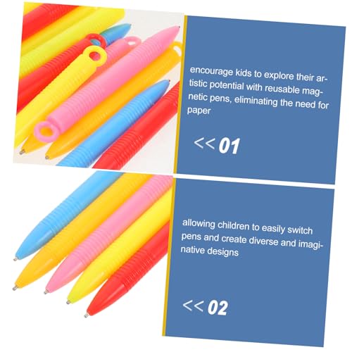 DEARMAMY 25 Stück Teiliges Magnetischer Stylus Stifte für Magnetische Zeichenbretter Buntes Magnetisches Zeichnen Ersatz Magnapad Stifte für Sicherer Kunststoff für und Klassenraumgebrauch DEARMAMY 25 Stück Teiliges Magnetischer Stylus Stifte für Magnetische Zeichenbretter Buntes Magnetisches Zeichnen Ersatz Magnapad Stifte für Sicherer Kunststoff für und Klassenraumgebrauch von DEARMAMY
