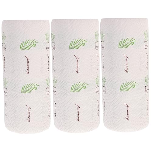 DEARMAMY 3 Rollen Einweg Ölabsorbierendes Rollenpapier Küchenreinigungspapier Geschirrtücher Fettdichtes Lebensmittelpapier Ölabsorbierendes Papier Frittiertes Lebensmittel DEARMAMY 3 Rollen Einweg Ölabsorbierendes Rollenpapier Küchenreinigungspapier Geschirrtücher Fettdichtes Lebensmittelpapier Ölabsorbierendes Papier Frittiertes Lebensmittel von DEARMAMY
