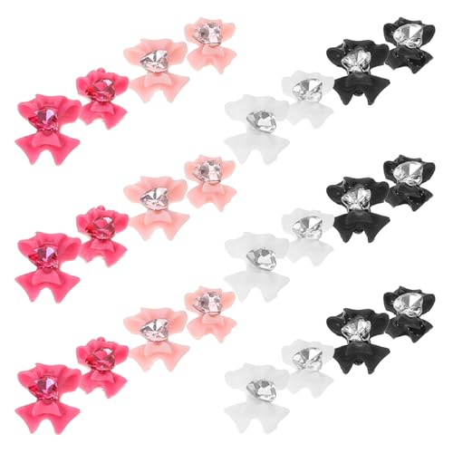 DEARMAMY 3 Sätze Bogen Nagel Dekoration Metallisch Nagelschmuck Für Nagelkunst Nail Decoration Nagelbeißer Stop Seidenband Gelnägel Zubehör Nail-art- Schleife Nagel Charme 40 Stück * 3 DEARMAMY 3 Sätze Bogen Nagel Dekoration Metallisch Nagelschmuck Für Nagelkunst Nail Decoration Nagelbeißer Stop Seidenband Gelnägel Zubehör Nail-art- Schleife Nagel Charme 40 Stück * 3 von DEARMAMY
